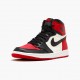 Air Jordan 1 Retro High Bred Toe Rot/Schwarz/Weiß 555088 610 Herren/Damen AJ1 Sneakers