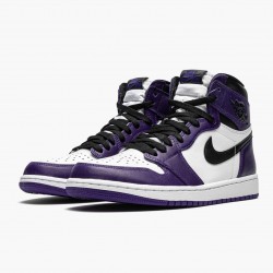 Air Jordan 1 Retro High OG "Court Lila" 555088 500 AJ1 Sneakers