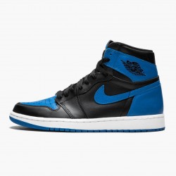 Air Jordan 1 Retro High OG "Royal" Schwarz/Royal-Weiß 555088 007 AJ1 Sneakers