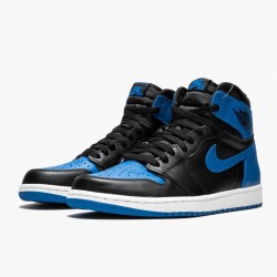 Air Jordan 1 Retro High OG "Royal" Schwarz/Royal-Weiß 555088 007 AJ1 Sneakers