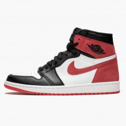 Air Jordan 1 Retro High OG "Track Rot" Summit Weiß/Track Rot-Schwarz 555088 112 Herren/Damen AJ1 Jordan Sneakers