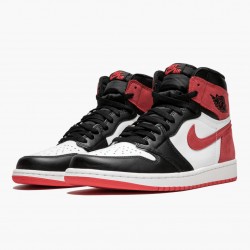 Air Jordan 1 Retro High OG "Track Rot" Summit Weiß/Track Rot-Schwarz 555088 112 Herren/Damen AJ1 Jordan Sneakers