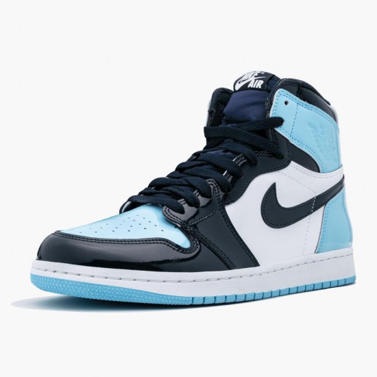 Air Jordan 1 Retro High Og “Blau Chill” Obsidian/Blau Chill-Weiß CD0461 401 AJ1 Sneakers