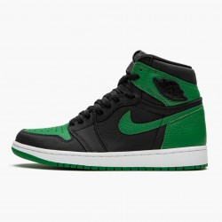 Air Jordan 1 Retro High "Pine Grün" Schwarz/Weiß-Pine Grün/Gym Rot 555088 030 AF1 Sneakers