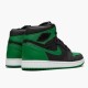 Air Jordan 1 Retro High Pine Grün Schwarz/Weiß-Pine Grün/Gym Rot 555088 030 AF1 Sneakers