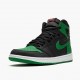 Air Jordan 1 Retro High Pine Grün Schwarz/Weiß-Pine Grün/Gym Rot 555088 030 AF1 Sneakers