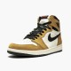 Air Jordan 1 Rookie of the Year Golden Harvest/Schwarz-Sail 555088 700 Herren/Damen AJ1 Jordan Sneakers