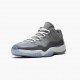 Air Jordan 11 Low Cool Grau Herren/Damen 528895 003 Medium Grau/Weiß-Gunsmoke AJ11 Schwarz Jordan Sneakers