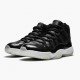 Air Jordan 11 Retro 72-10 Herren/Damen 378037 002 Schwarz Gym Rot-Weiß-Anthracite AJ11 Schwarz Jordan Sneakers