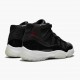 Air Jordan 11 Retro 72-10 Herren/Damen 378037 002 Schwarz Gym Rot-Weiß-Anthracite AJ11 Schwarz Jordan Sneakers