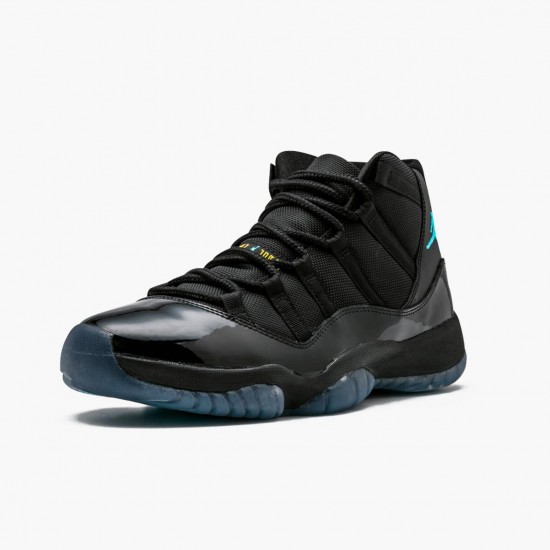 Air Jordan 11 Retro Gamma Blau Herren 378037 006 Schwarz/Gamma Blau-Varsity Maize AJ11 Schwarz Jordan Sneakers