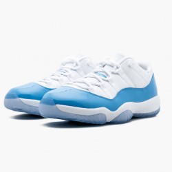 Air Jordan 11 Retro Low "University Blau" Herren/Damen 528895 106 Weiß/University Blau AJ11 Schwarz Jordan Sneakers