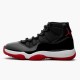 Air Jordan 11 Retro Bred” 2019 Schwarz/Weiß/Varsity-Rot 378037 061 AJ11 Sneakers