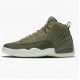 Air Jordan 12 Retro Chris Paul Class of 2003 Herren AJ12 130690 301 Olive Canvas/Sail/Schwarz-Metall Jordan Sneakers