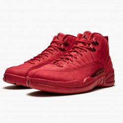 Air Jordan 12 Retro "Gym Rot" Herren AJ12 130690 601 Gym Rot/Schwarz-Gym Rot Jordan Sneakers