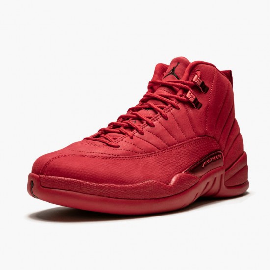 Air Jordan 12 Retro Gym Rot Herren AJ12 130690 601 Gym Rot/Schwarz-Gym Rot Jordan Sneakers