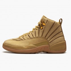 Air Jordan 12 Retro "PSNY Wheat" Herren AJ12 AA1233 700 Wheat/Wheat-Gum Light Braun Jordan Sneakers