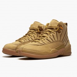 Air Jordan 12 Retro "PSNY Wheat" Herren AJ12 AA1233 700 Wheat/Wheat-Gum Light Braun Jordan Sneakers