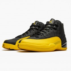 Air Jordan 12 Retro "University Gold" Herren AJ12 130690 070 Schwarz/Schwarz-University Gold Jordan Sneakers