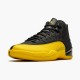 Air Jordan 12 Retro University Gold Herren AJ12 130690 070 Schwarz/Schwarz-University Gold Jordan Sneakers