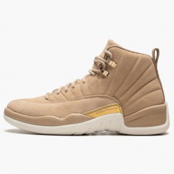 Air Jordan 12 Retro "Vachetta Tan" Damen AJ12 AO6068 203 Braun Jordan Sneakers