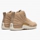 Air Jordan 12 Retro Vachetta Tan Damen AJ12 AO6068 203 Braun Jordan Sneakers