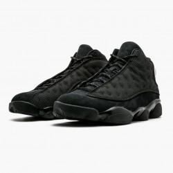 Air Jordan 13 Retro "Schwarz Cat" Herren AJ13 Schwarz Shoes 414571-011