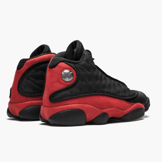 Air Jordan 13 Retro Bred (2017) Herren/Damen 414571 004 Schwarz/True Rot-Weiß AJ13 Jordan Sneakers