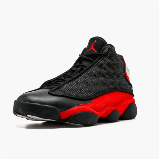 Air Jordan 13 Retro Bred (2017) Herren/Damen 414571 004 Schwarz/True Rot-Weiß AJ13 Jordan Sneakers