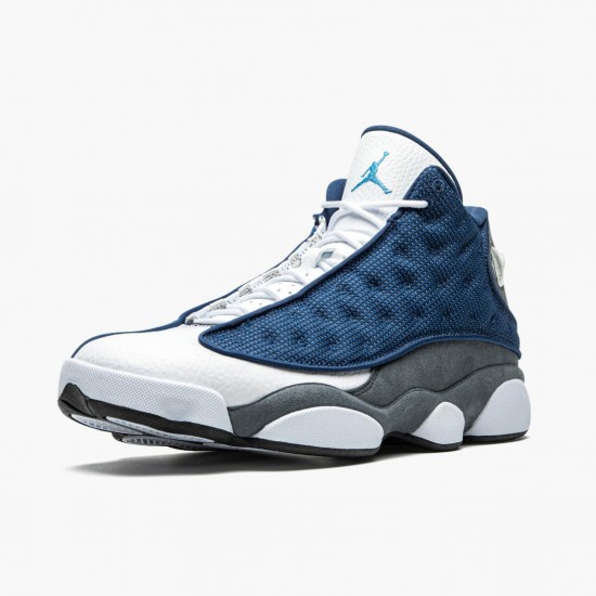 Air Jordan 13 Retro Flint Herren/Damen Navy/Flint Grau-Weiß-Universi 414571 404 AJ13 Jordan Sneakers