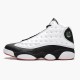 Air Jordan 13 Retro He Got Game Herren 414571 104 Weiß/Schwarz-True Rot AJ13 Jordan Sneakers