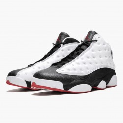 Air Jordan 13 Retro "He Got Game" Herren 414571 104 Weiß/Schwarz-True Rot AJ13 Jordan Sneakers