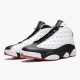 Air Jordan 13 Retro He Got Game Herren 414571 104 Weiß/Schwarz-True Rot AJ13 Jordan Sneakers