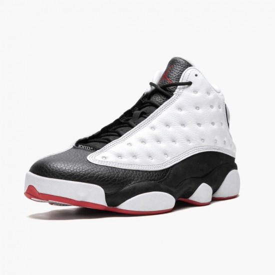 Air Jordan 13 Retro He Got Game Herren 414571 104 Weiß/Schwarz-True Rot AJ13 Jordan Sneakers