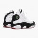 Air Jordan 13 Retro He Got Game Herren 414571 104 Weiß/Schwarz-True Rot AJ13 Jordan Sneakers