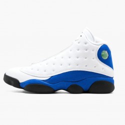 Air Jordan 13 Retro "Hyper Royal" Herren 414571 117 Weiß/Hyper Royal-Schwarz AJ13 Jordan Sneakers