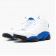 Air Jordan 13 Retro Hyper Royal Herren 414571 117 Weiß/Hyper Royal-Schwarz AJ13 Jordan Sneakers