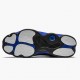 Air Jordan 13 Retro Hyper Royal Herren Schwarz/Hyper Royal-Schwarz-Weiß 414571 040 AJ13 Jordan Sneakers