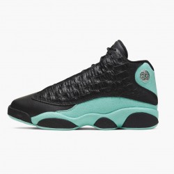 Air Jordan 13 Retro "Island Grün" Herren Schwarz/Island Grün/Metallic Si 414571 030 AJ13 Jordan Sneakers