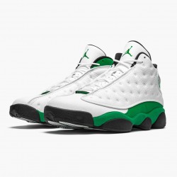 Air Jordan 13 Retro "Lucky Grün" Herren Weiß/Schwarz-Lucky Grün DB6537 113 AJ13 Jordan Sneakers