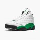 Air Jordan 13 Retro Lucky Grün Herren Weiß/Schwarz-Lucky Grün DB6537 113 AJ13 Jordan Sneakers