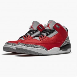 Air Jordan 3 Retro "Fire Rot Cement" Herren CU2277 600 Varsity Rot AJ3 Jordan Sneakers