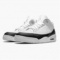 Air Jordan 3 Retro "Fragment" Herren/Damen DA3595 100 Weiß/Schwarz-Weiß AJ3 Jordan Sneakers