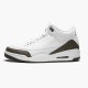 Air Jordan 3 Retro Mocha Herren/Damen 136064 122 Weiß/Chrome/Dark Mocha AJ3 Jordan Sneakers