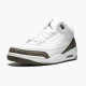 Air Jordan 3 Retro Mocha Herren/Damen 136064 122 Weiß/Chrome/Dark Mocha AJ3 Jordan Sneakers