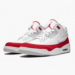 Air Jordan 3 Retro "Tinker" Herren CJ0939 100 Weiß/University Rot-Neutral G AJ3 Jordan Sneakers