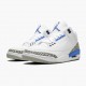 Air Jordan 3 Retro UNC Herren/Damen CT8532 104 Weiß/Valor Blau-Tech Grau AJ3 Jordan Sneakers