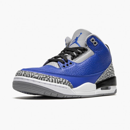 Air Jordan 3 Retro Varsity Royal Cement Herren/Damen CT8532 400 Varsity Royal/Varsity Royal AJ3 Jordan Sneakers