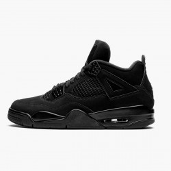 Air Jordan 4 Retro "Schwarz Cat" Herren/Damen CU1110 010 Schwarz/Schwarz-Light Graphite AJ4 Jordan Sneakers