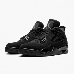 Air Jordan 4 Retro "Schwarz Cat" Herren/Damen CU1110 010 Schwarz/Schwarz-Light Graphite AJ4 Jordan Sneakers